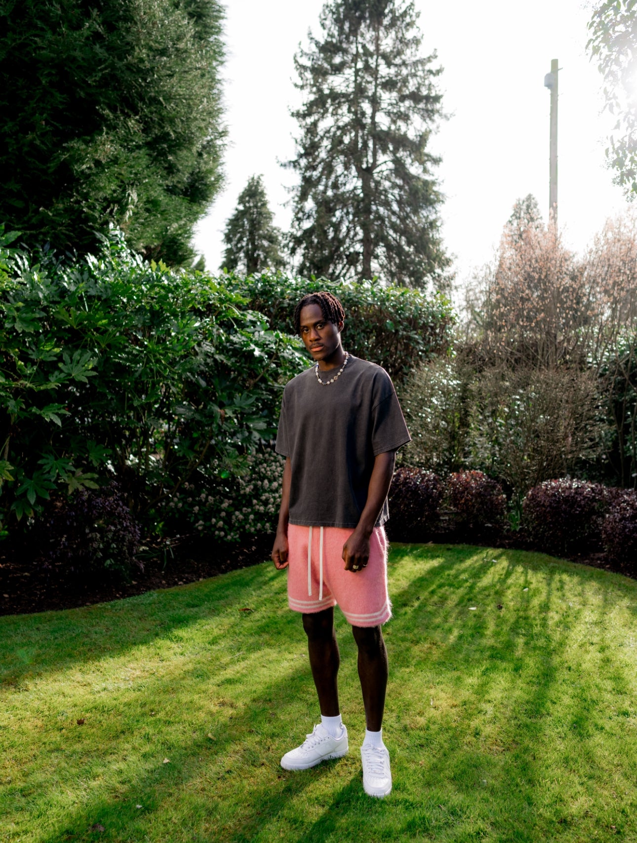 Mohair Baller Shorts - Pink