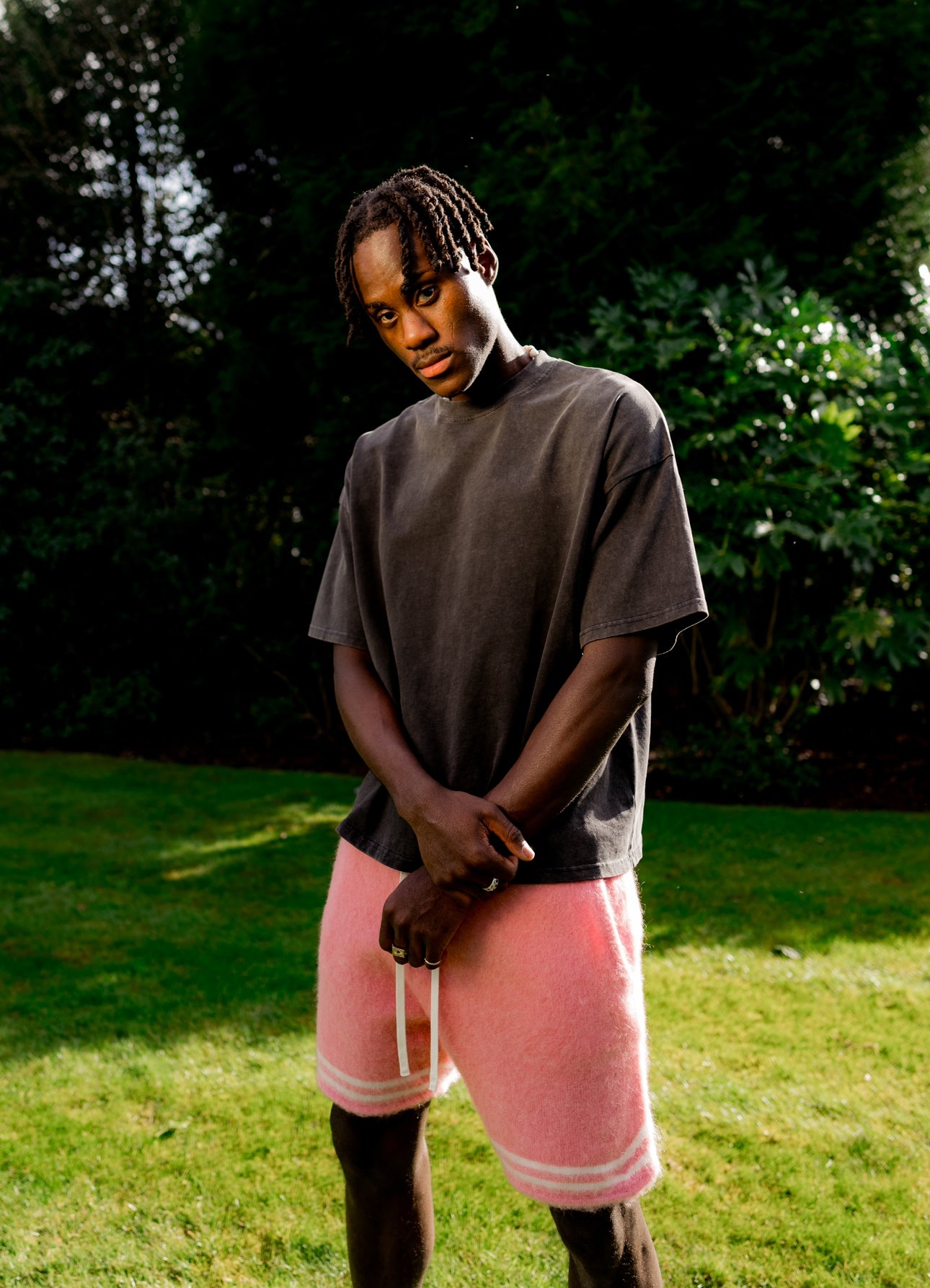 Mohair Baller Shorts - Pink