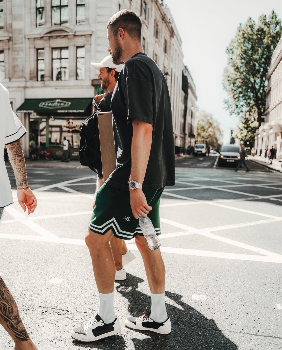 Merino Baller Shorts-Green Core