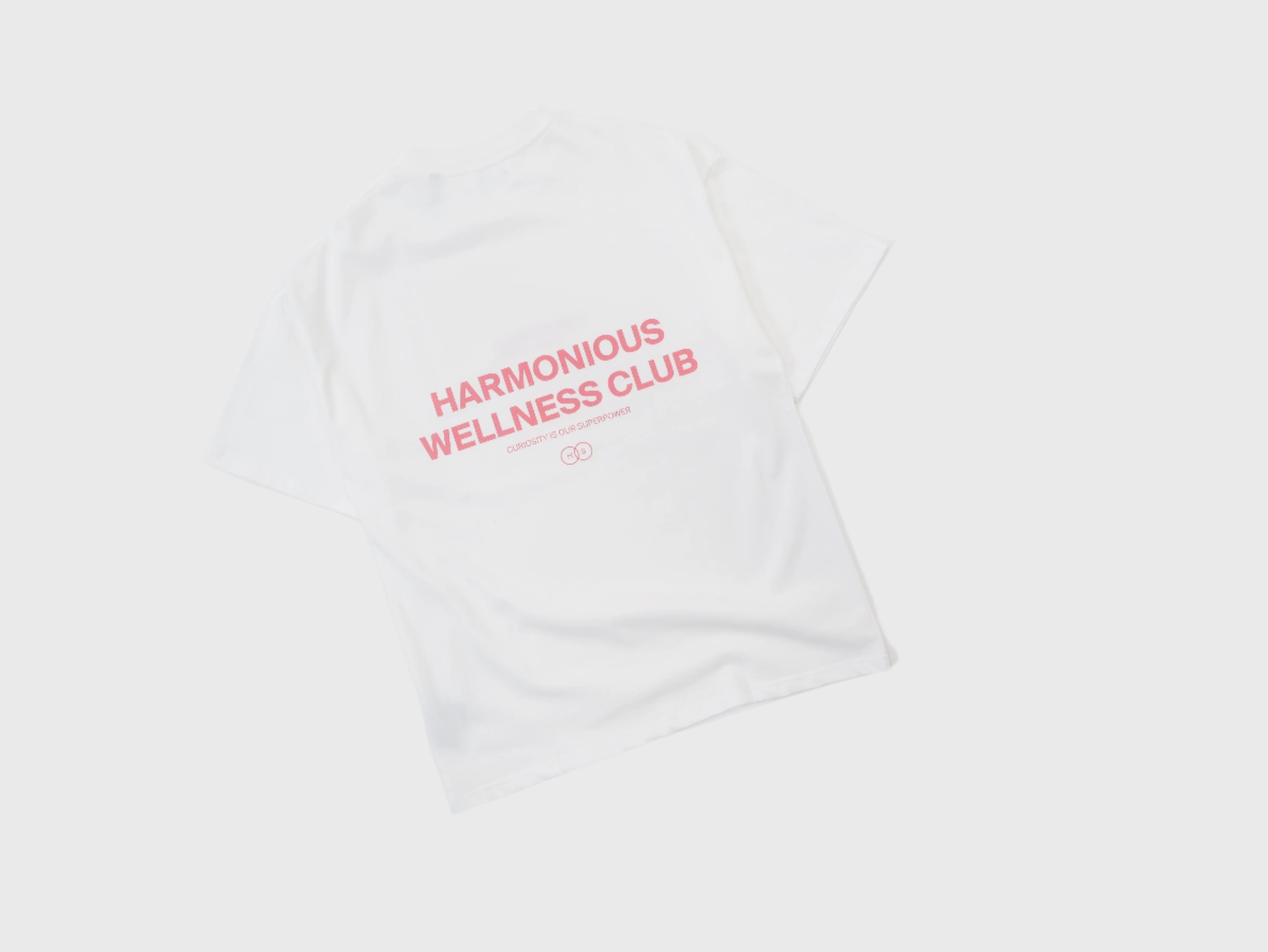 Oversized Wellness Club T-Shirt White