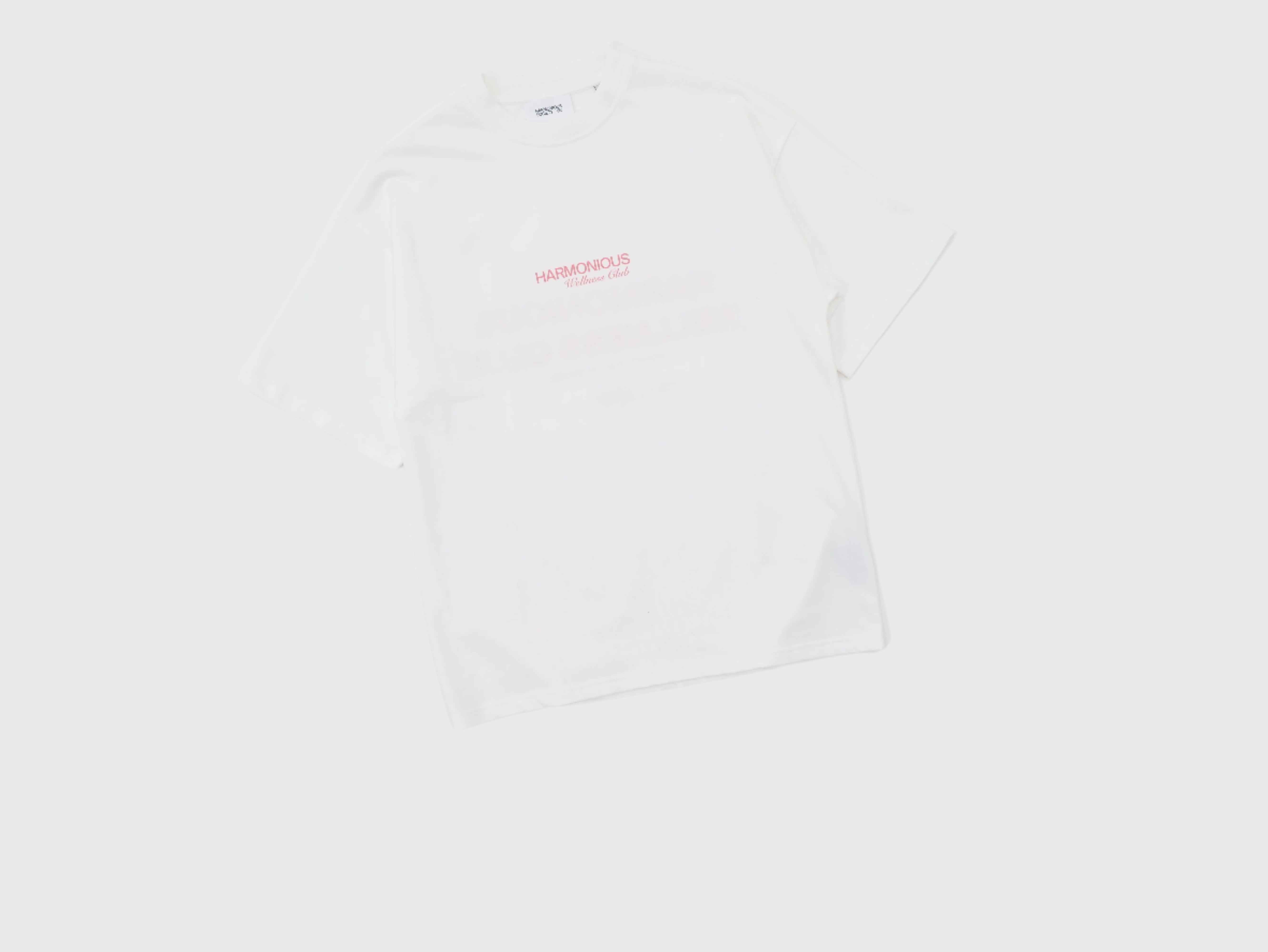 Oversized Wellness Club T-Shirt White