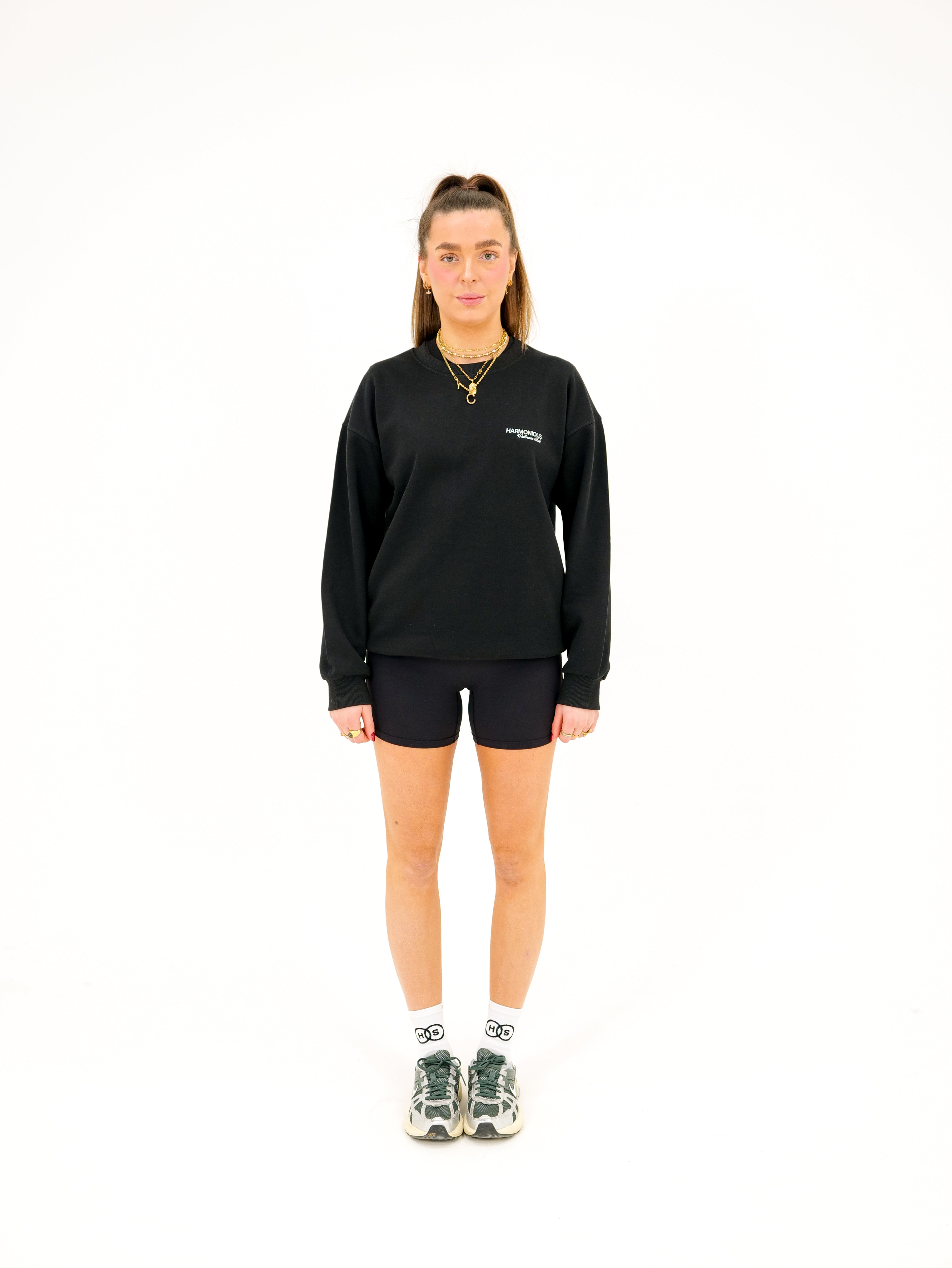 Wellness Club Sweater Black