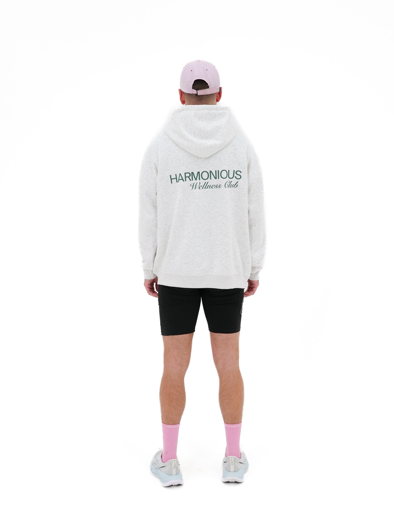 Wellness Club Hoodie Ash Heather Grey