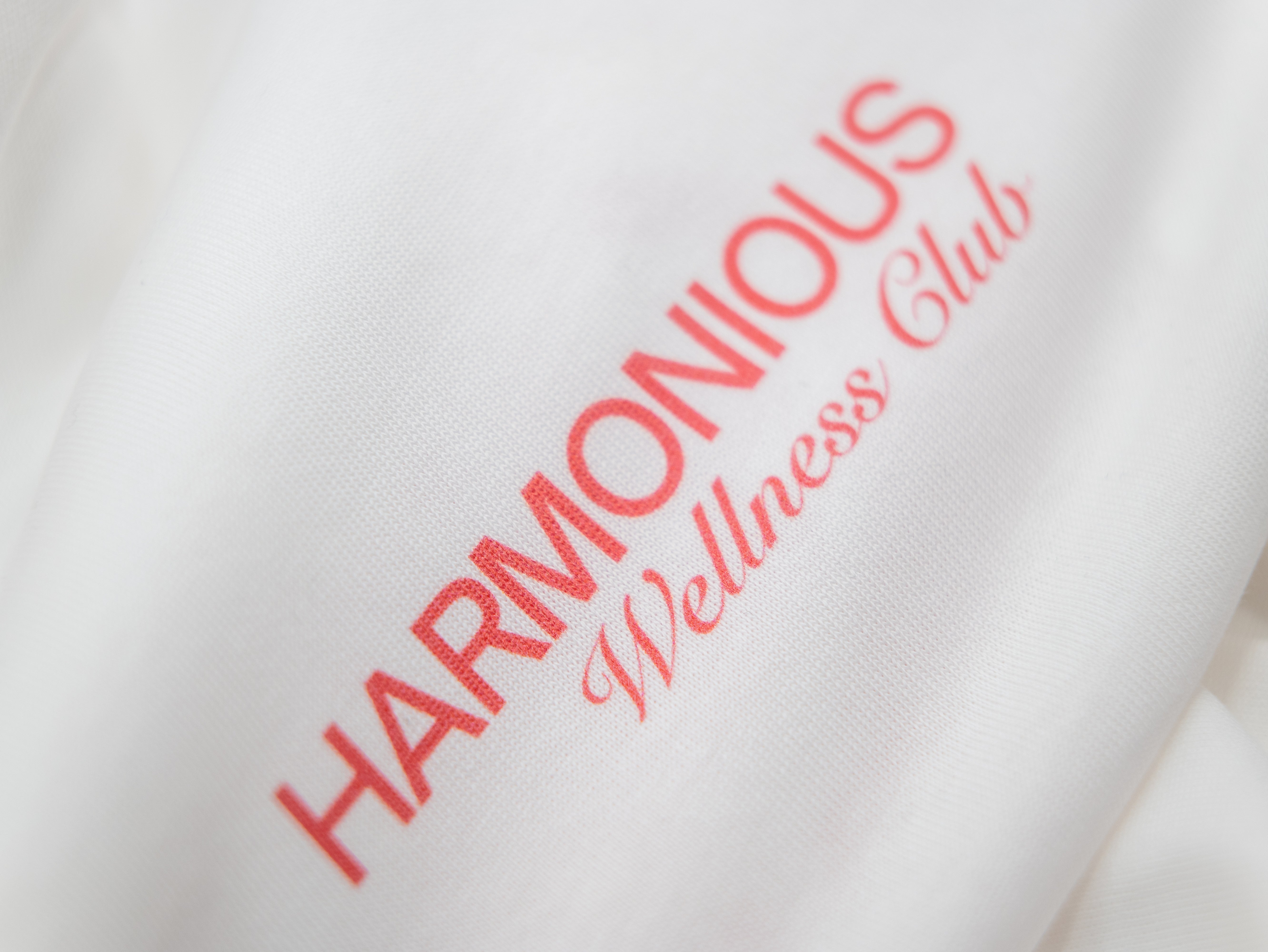 Oversized Wellness Club T-Shirt White