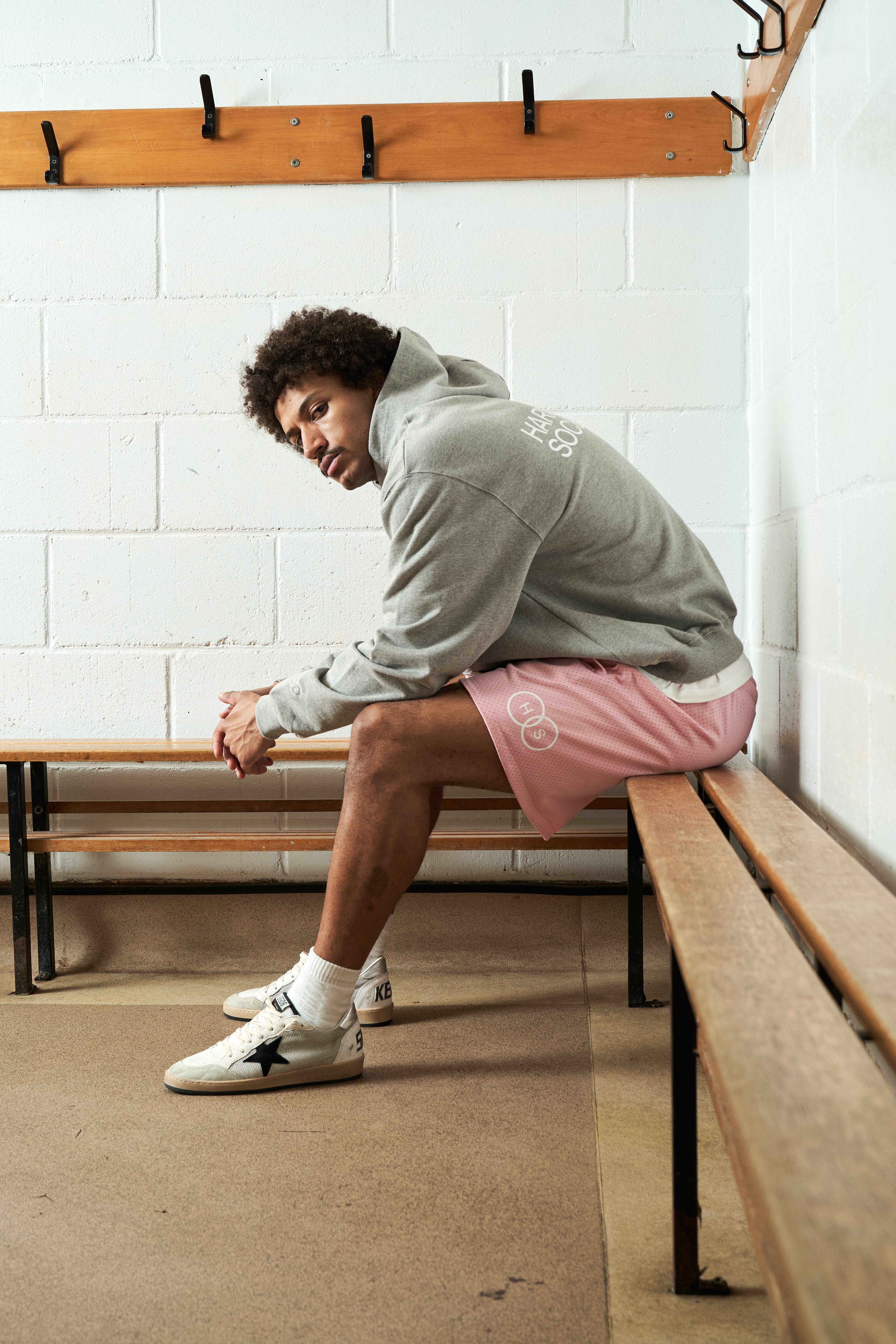 Retro Mesh Shorts - Pink