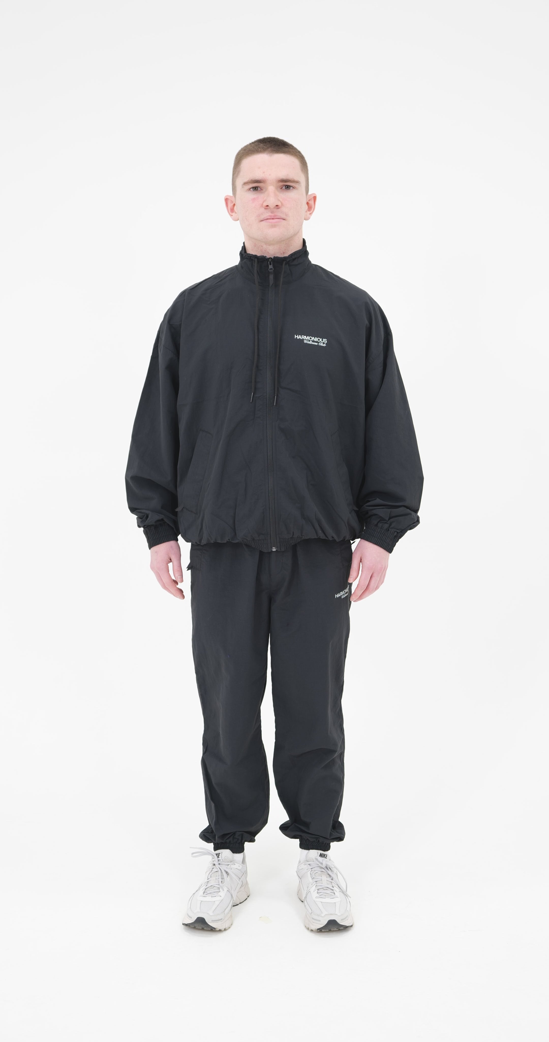Wellness Club Track Top Black